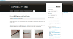 Desktop Screenshot of foamsmithing.com